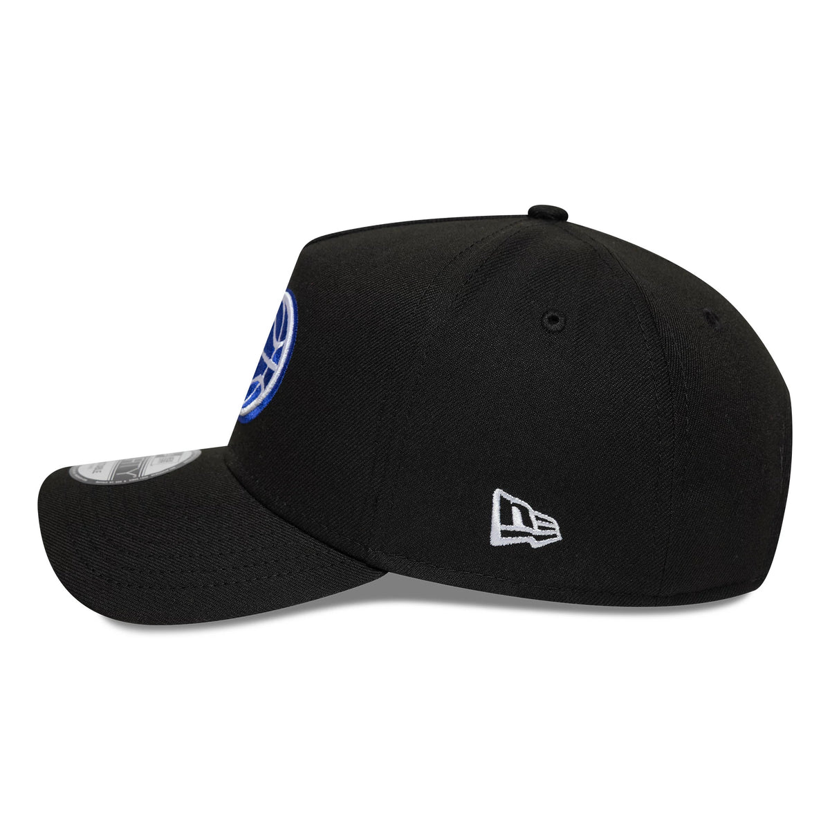 Pictured is this NBA Global Games 2026 London Orlando Magic 9FORTY A-Frame cap in black. 5
