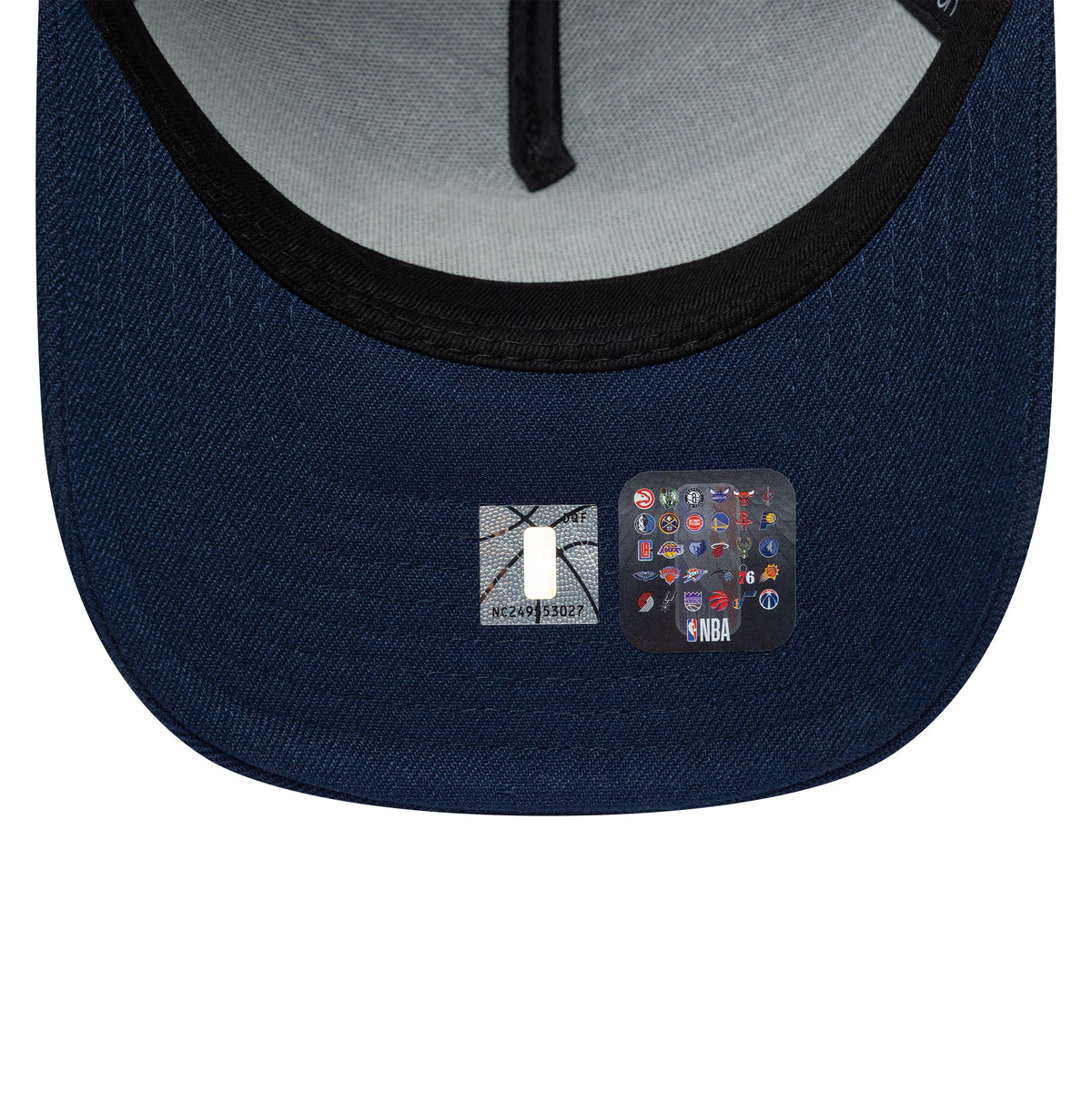 Pictured is this NBA Global Games 2026 London Washington Wizards 9FORTY A-Frame cap in dark blue. 7