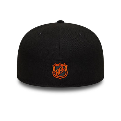 Pictured is this NHL London Game 2026 Philadelphia Flyers 59FIFTY Fitted cap in black and orange. 6