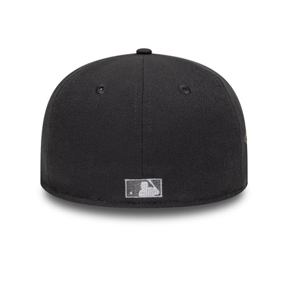 Pictured is this Youth MLB New York Yankees 59FIFTY Fitted cap in dark grey. 6