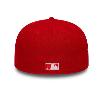Pictured is this Youth MLB New York Yankees 59FIFTY Fitted cap in red. 6