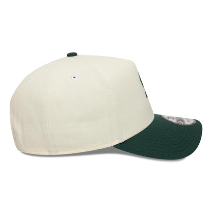 Pictured is this MLB Chicago White Sox 9FORTY A-Frame cap in cream and dark green. 6