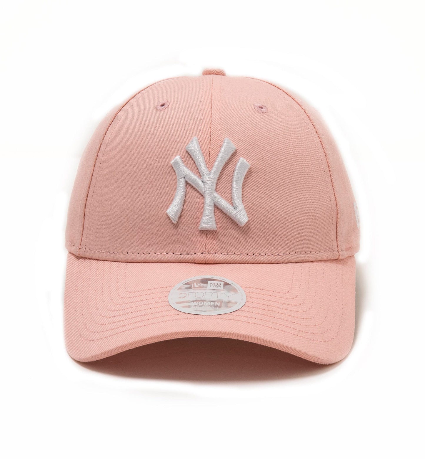 This is a New York Yankees Essential Womens Pink 9FORTY Cap 3