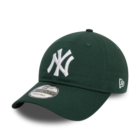 Slide 5:Green 9twenty cap with white logo on a white background