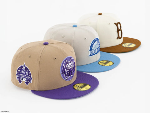 Slide 1:LIMITED EDITION MLB VINTAGE PASTEL CAPSULE