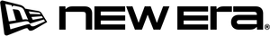 New Era logo in black on a green background