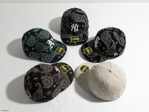 Slide 1:STATEMENT PAISLEY PRINT ON THE ICONIC 59FIFTY