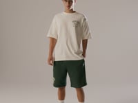 New Era Front Logo Dark Green Shorts