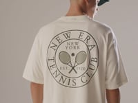 New Era Open White Oversized T-Shirt