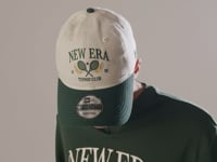 New Era Dark Green Oversized Crew Neck Sweater