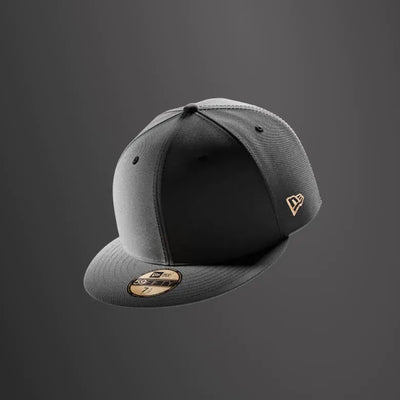 Grey 59FIFTY Cap with sticker
