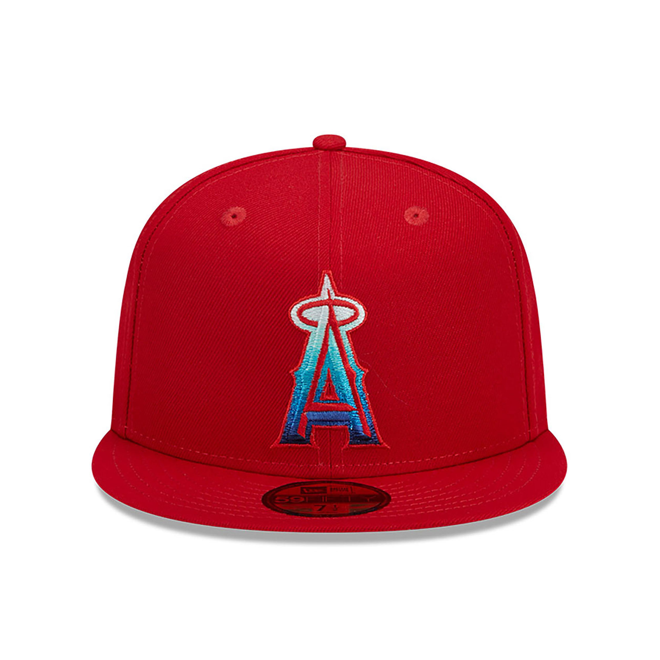 Anaheim Angels Gradient Red 59FIFTY Fitted Cap