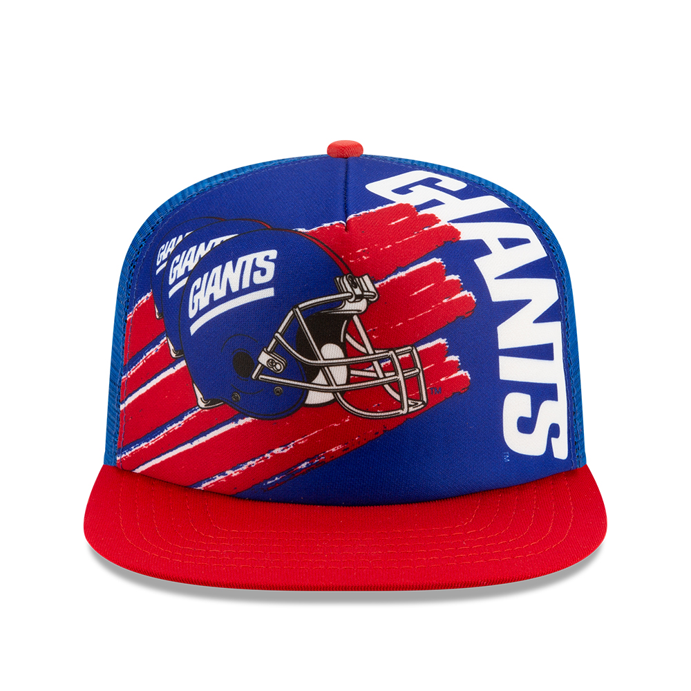 image of retro giants 59fity cap in blue and red