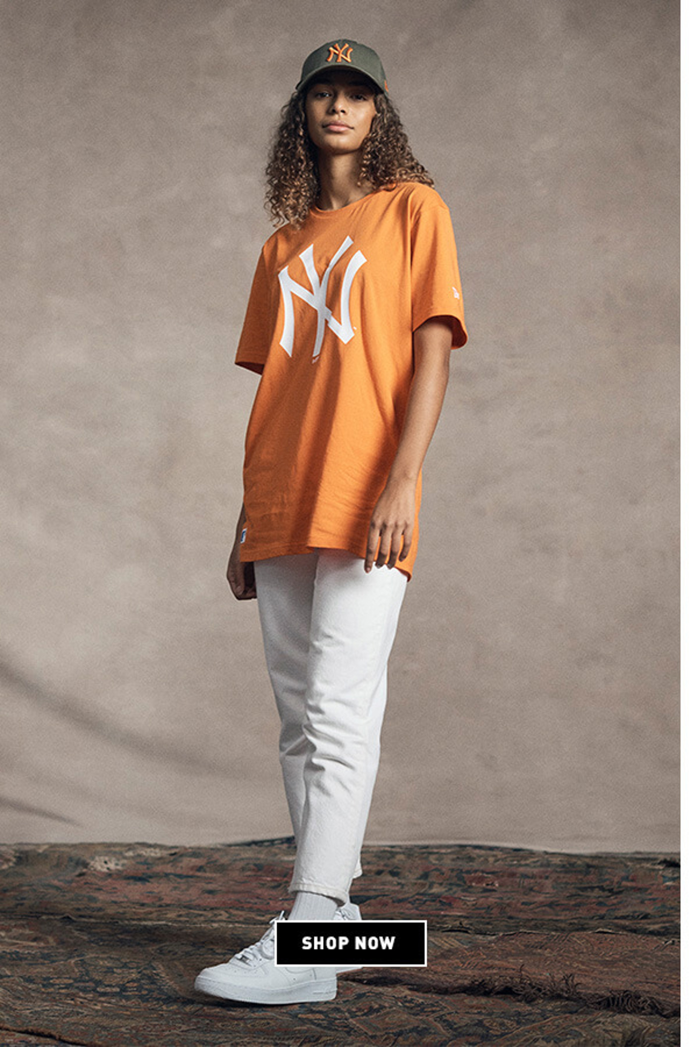 New Era's neue Saison Orange Colour Pack T-Shirt