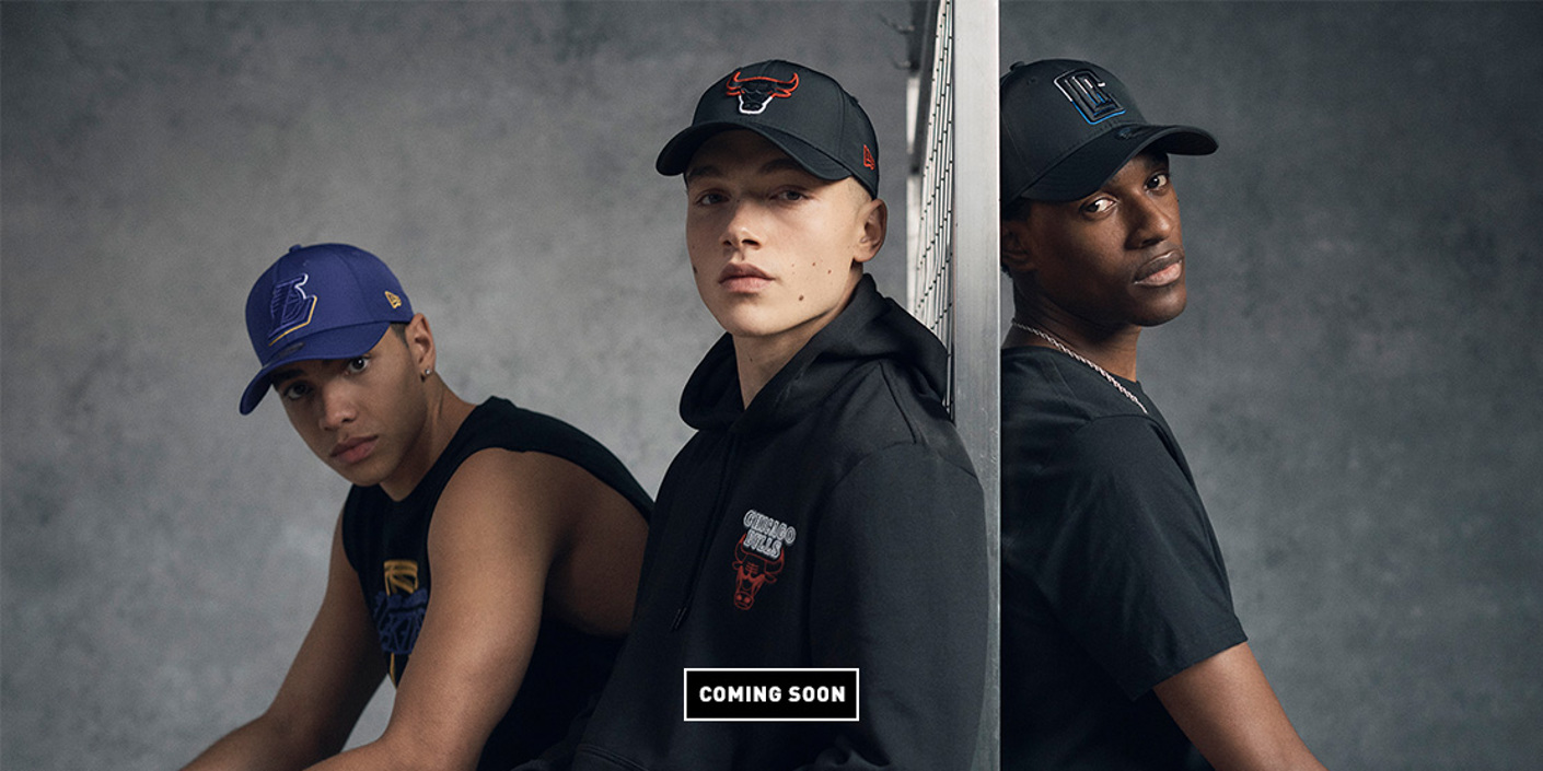 New Era's neue Saison NBA Neon Lights Bekleidungs- und Kopfbedeckungen