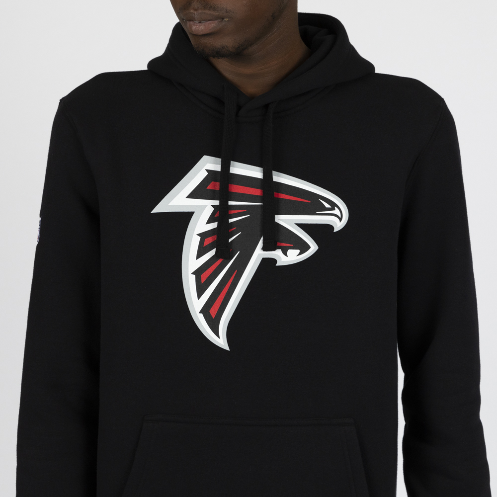 Atlanta Falcons Pullover Team Logo Black Hoodie