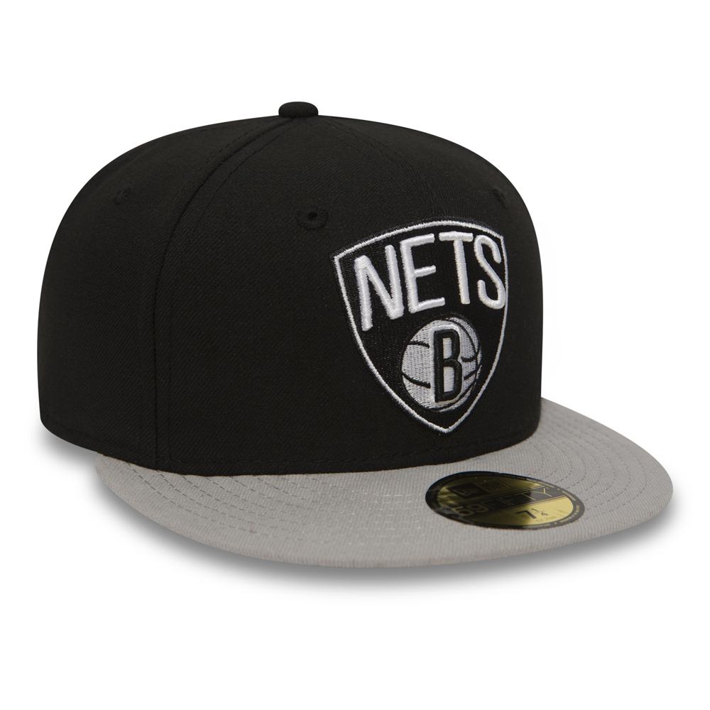 Brooklyn Nets Essential Black 59FIFTY Fitted Cap