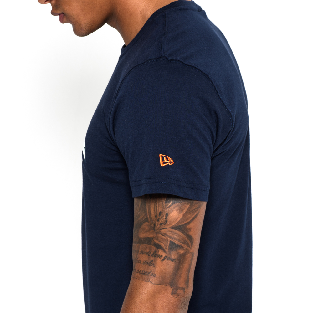 Denver Broncos Team Logo Blue T-Shirt