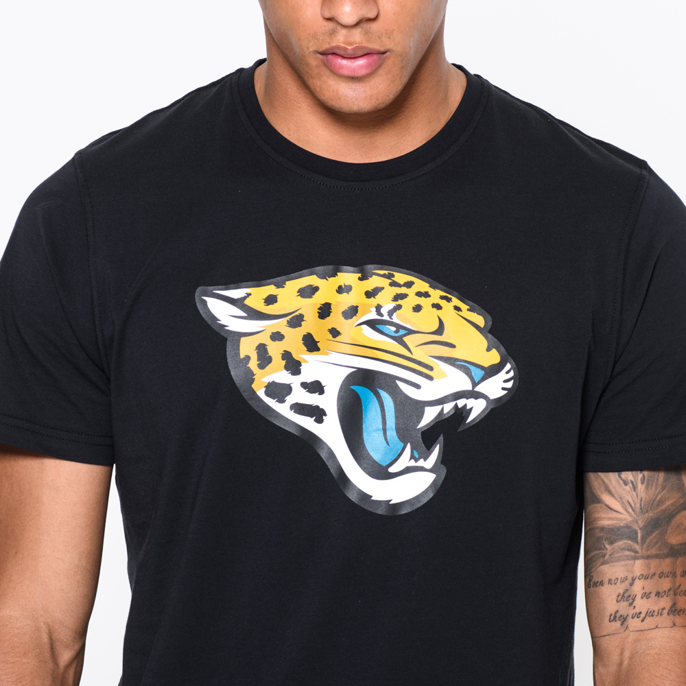 Jacksonville Jaguars Team Logo Black T-Shirt