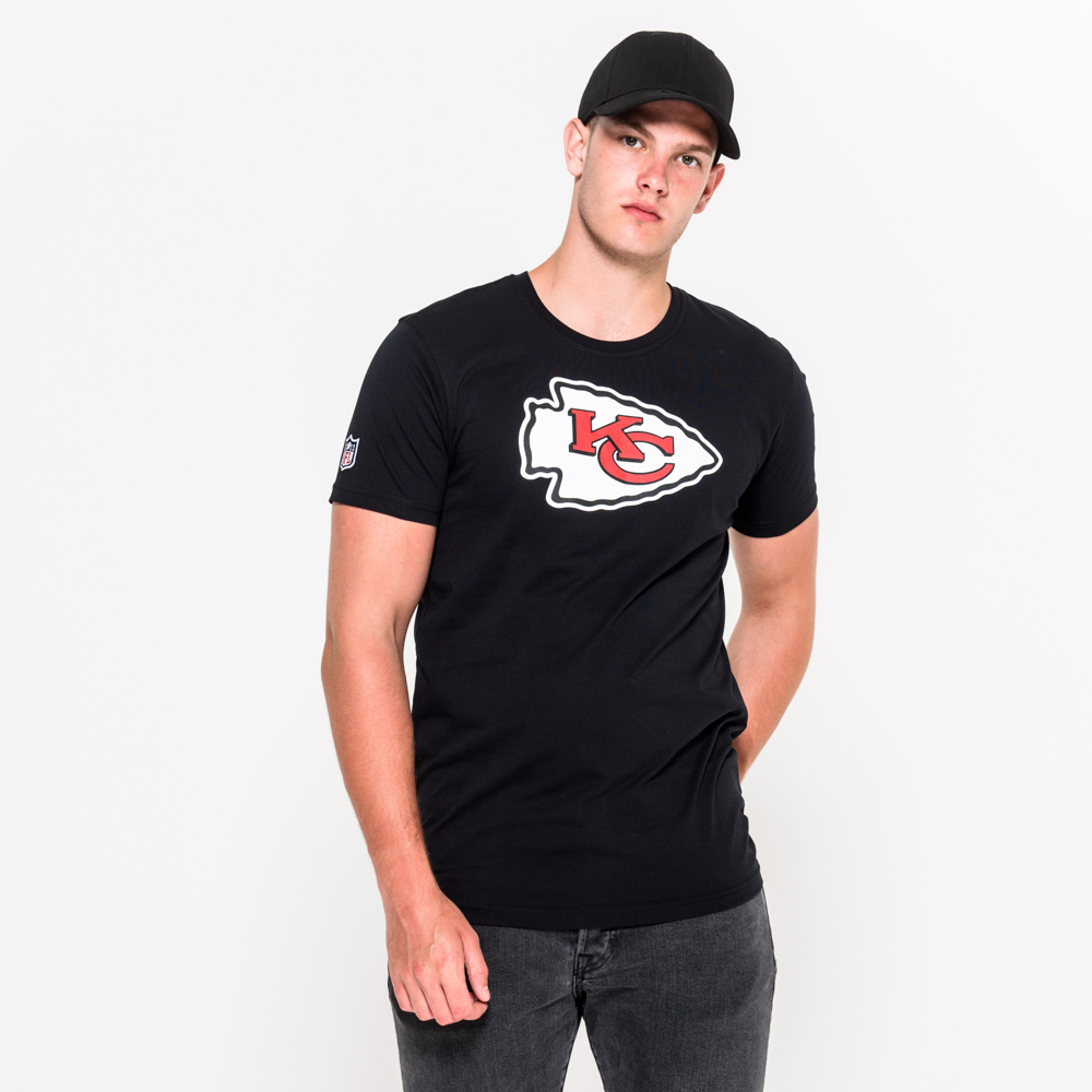 Kansas City Chiefs Team Logo Black T-Shirt