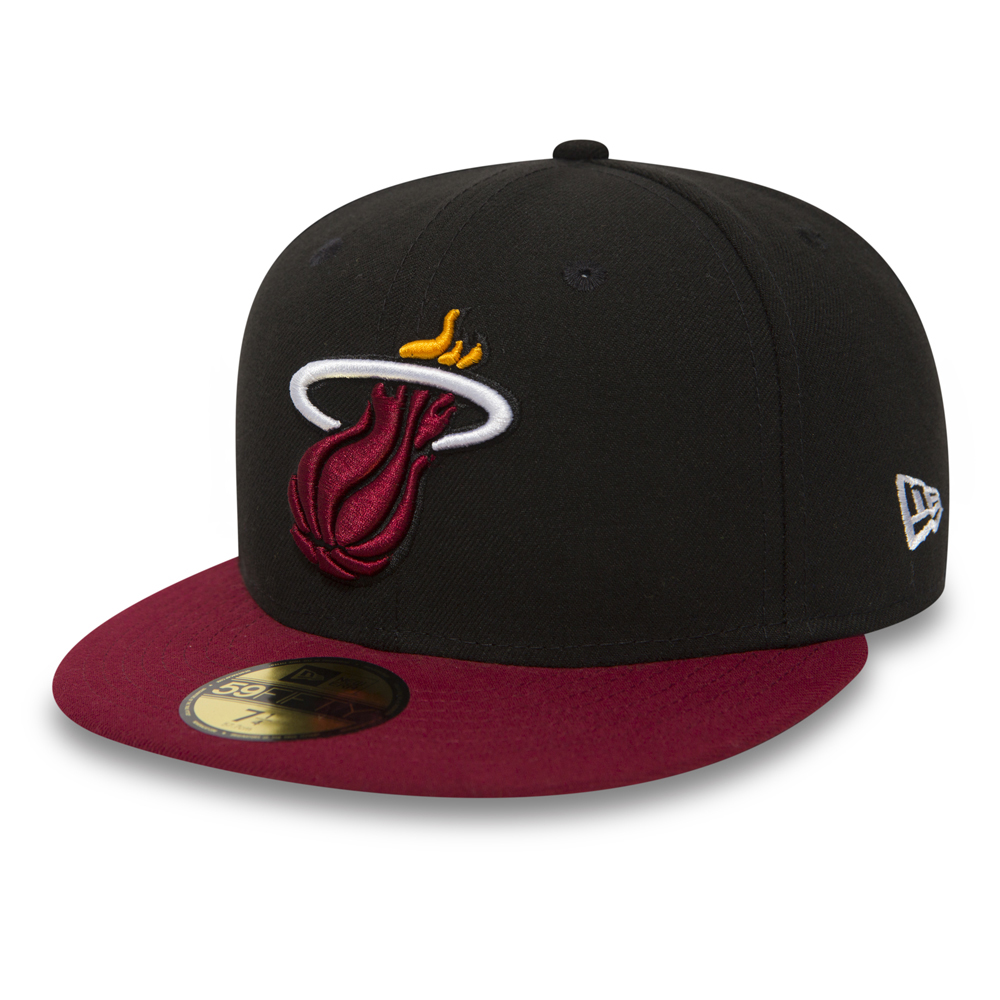 Miami Heat Essential Black 59FIFTY Fitted Cap