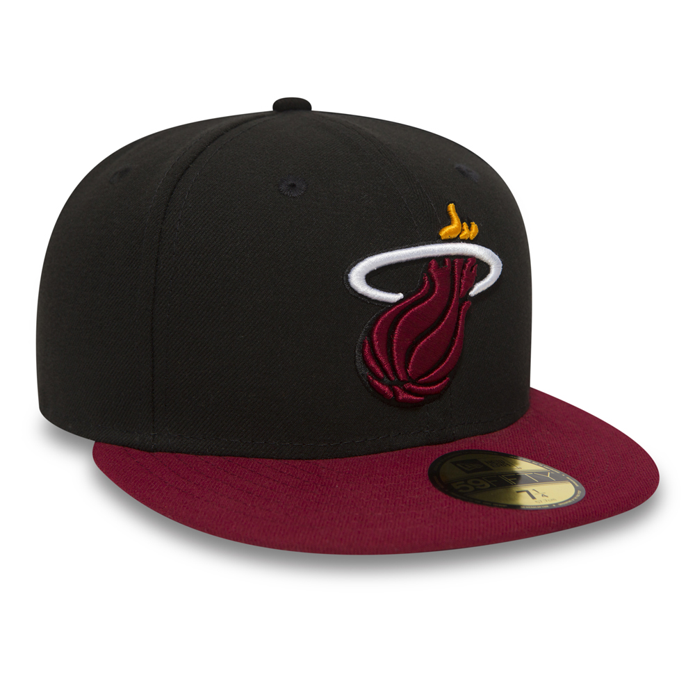 Miami Heat Essential Black 59FIFTY Cap