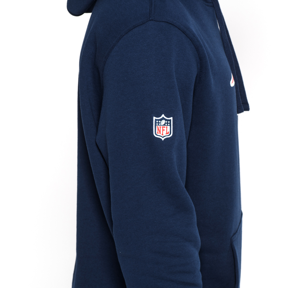 New England Patriots Team Logo Blue Hoodie