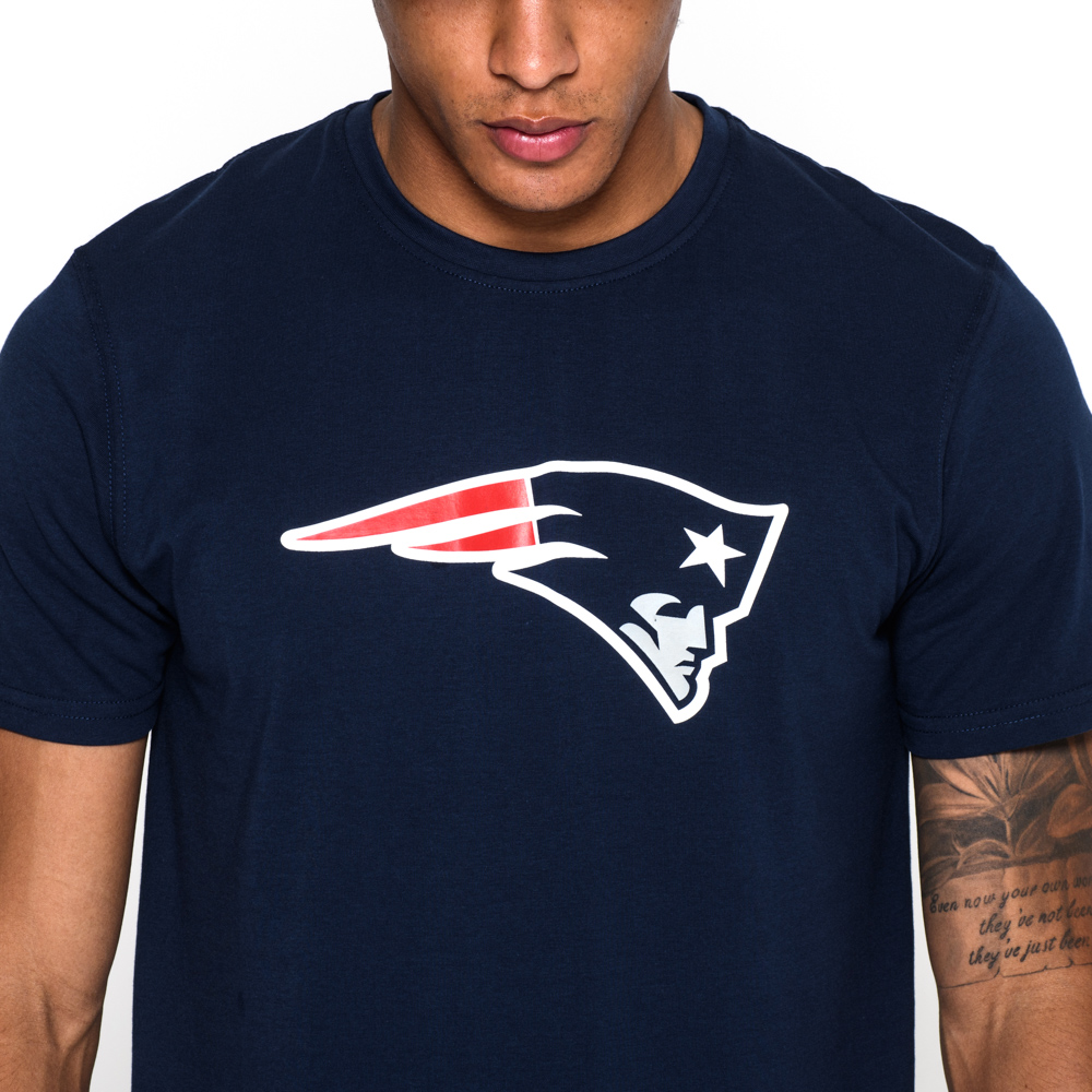 New England Patriots Team Logo Blue T-Shirt