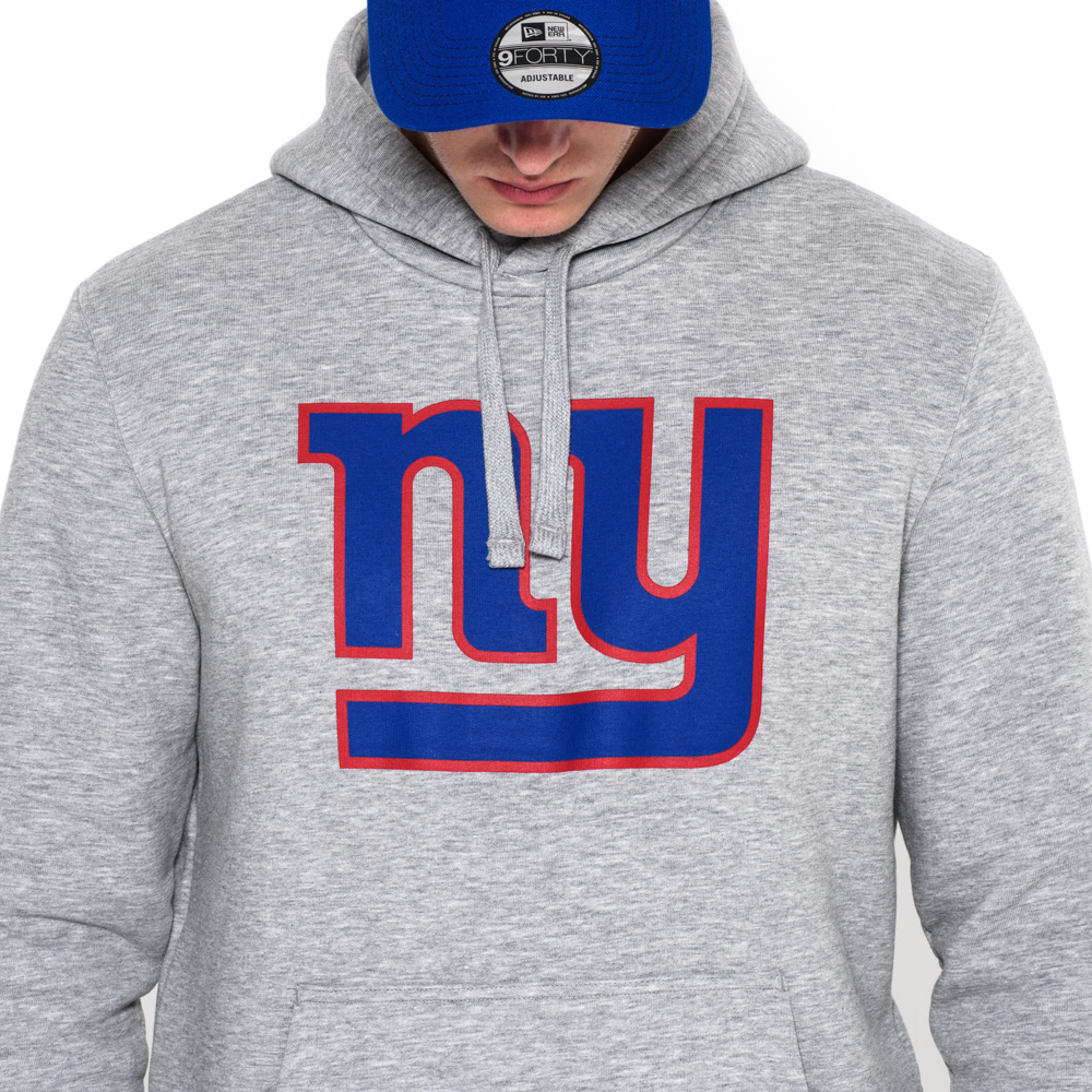 New York Giants Team Logo Grey Hoodie