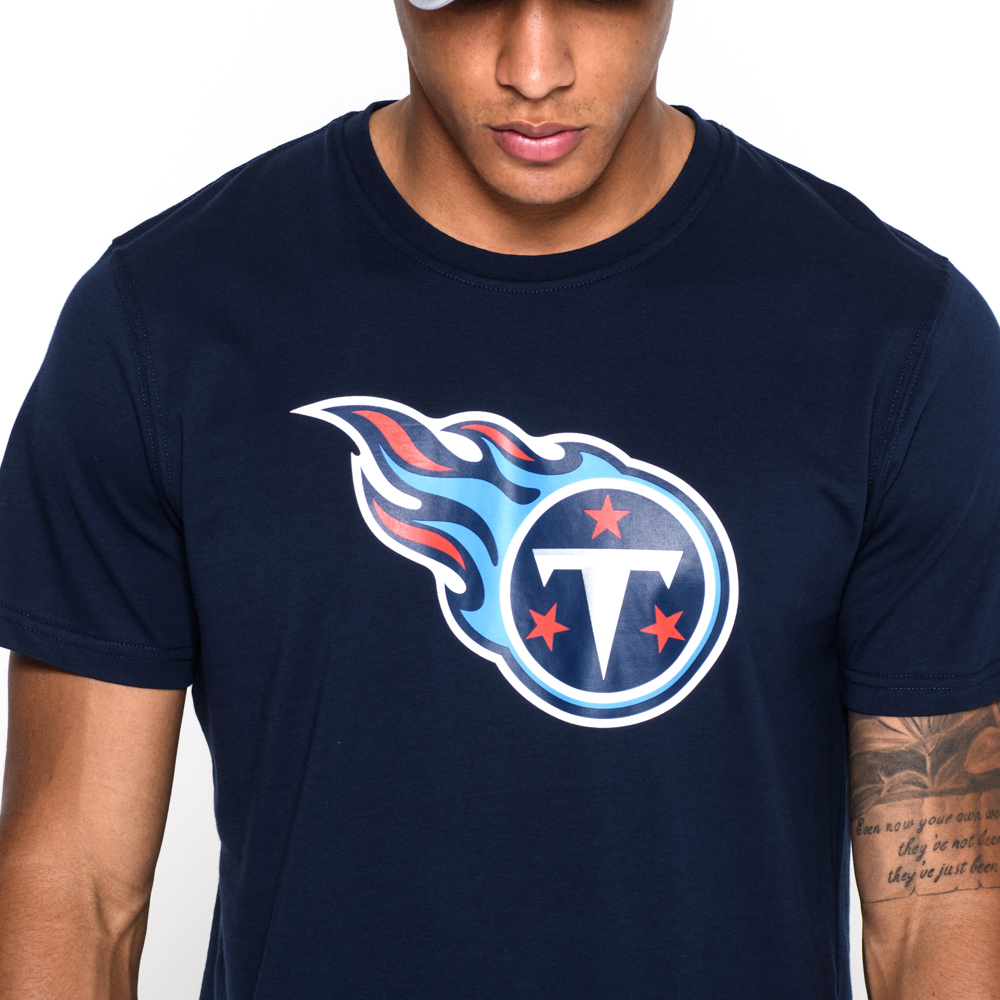 Tennessee Titans Team Logo Blue T-Shirt