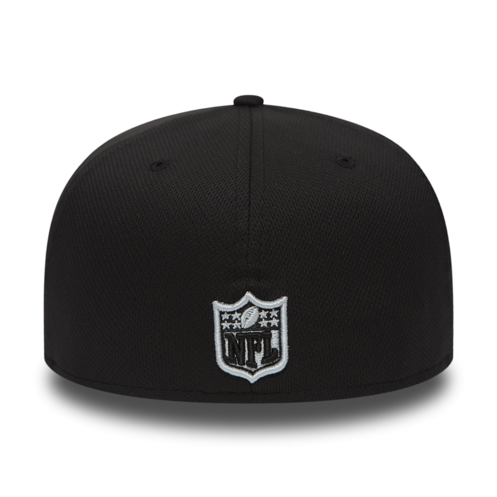 Las Vegas Raiders Fitted Trainer Black 59FIFTY Cap