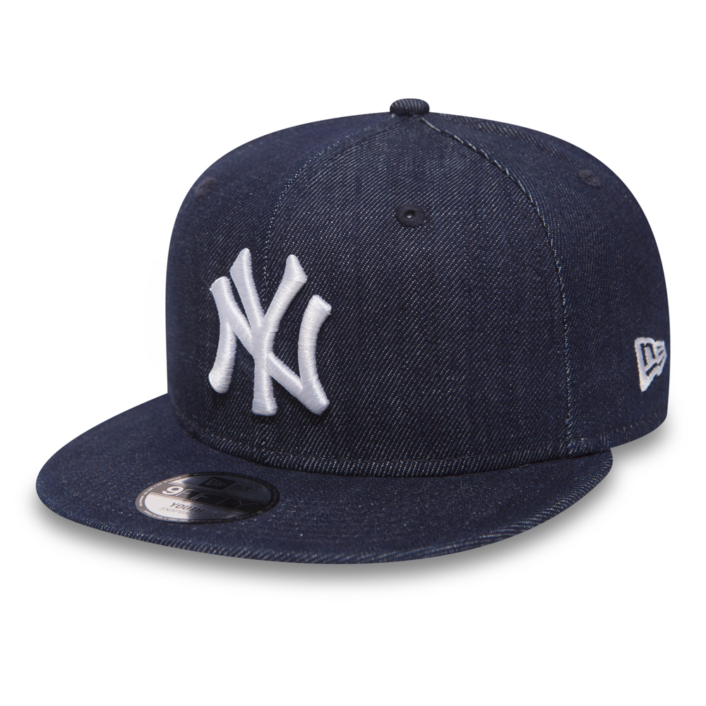 NY Yankees Essential Denim Kids 9FIFTY Blue Snapback
