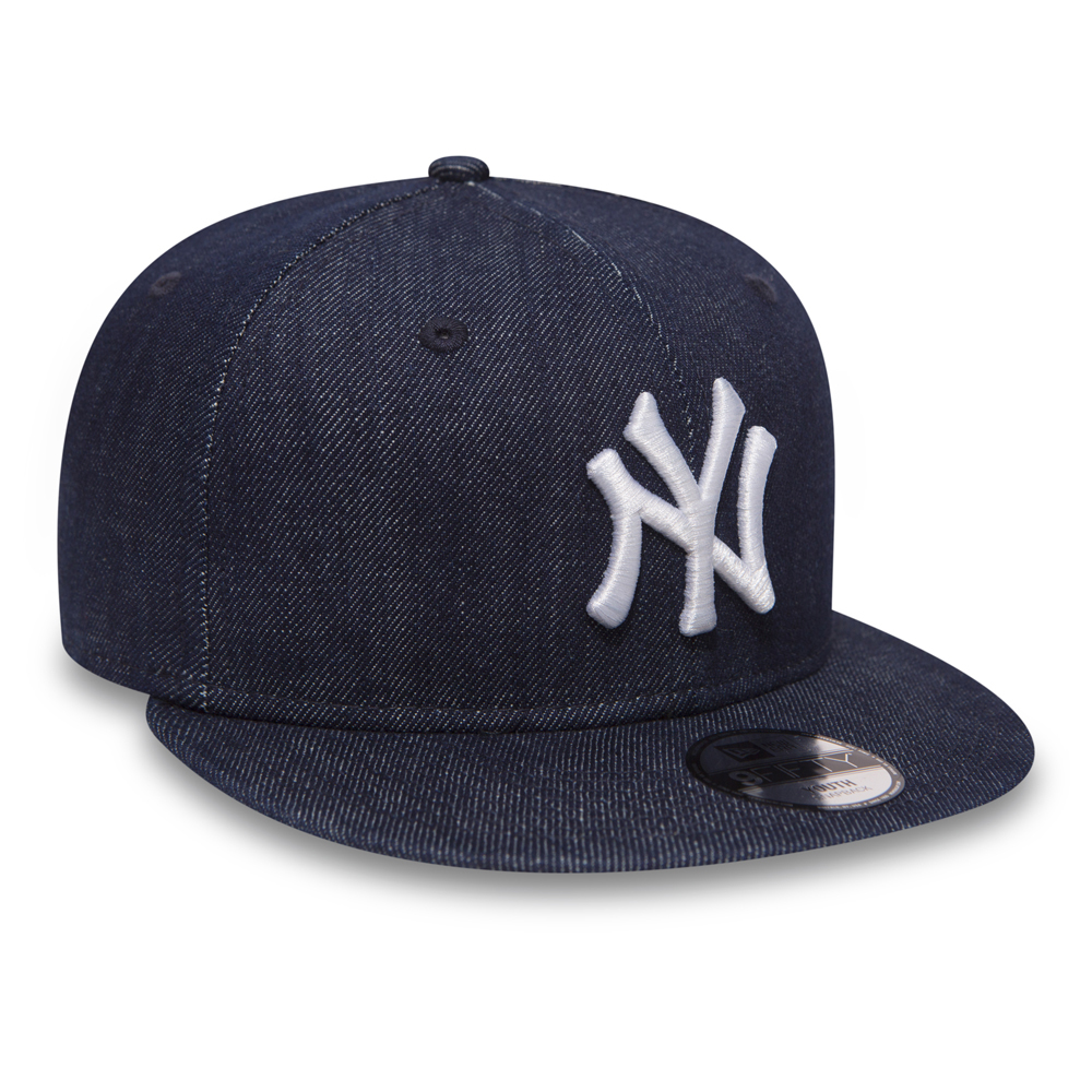 NY Yankees Essential Denim Kids 9FIFTY Blue Snapback