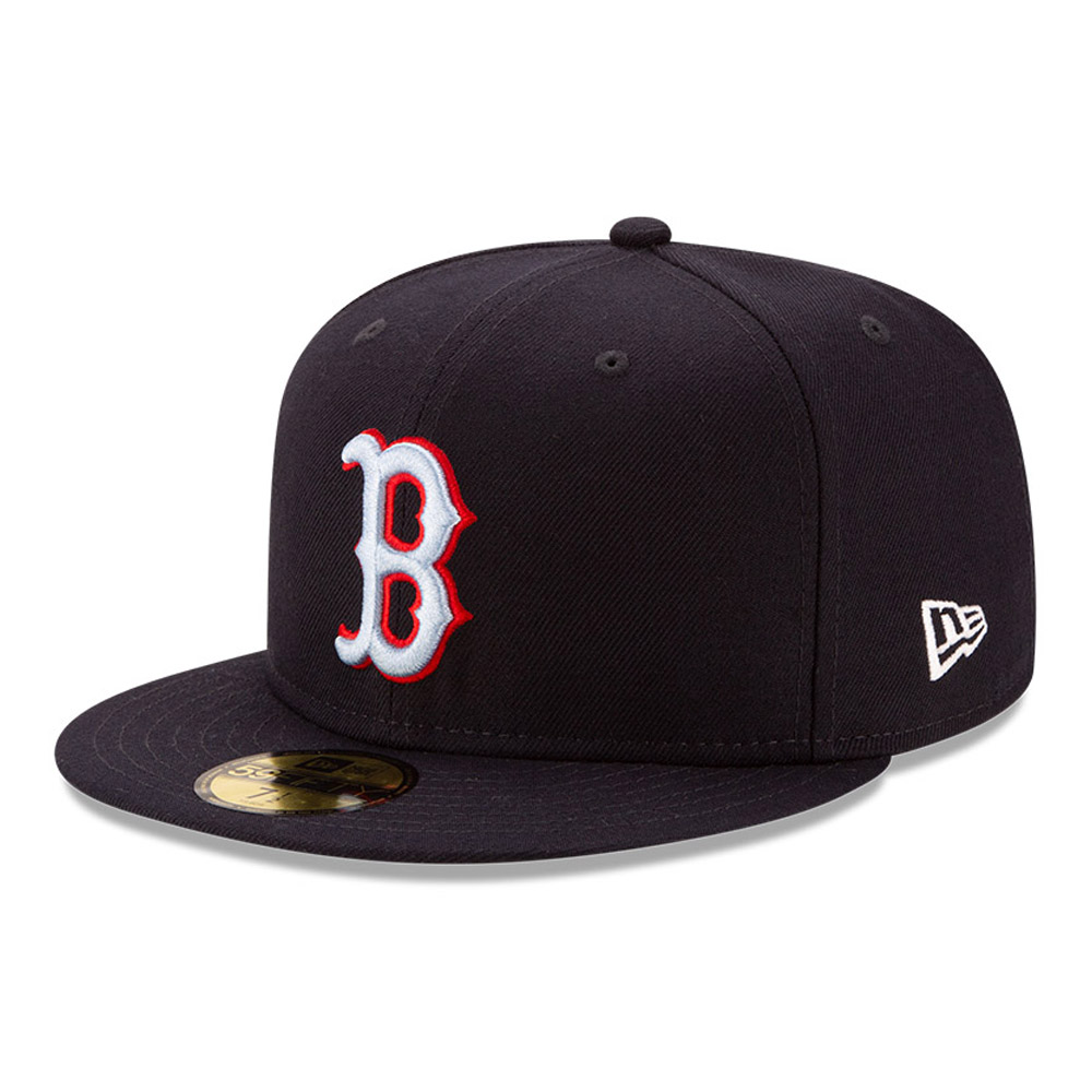 Boston Red Sox On Field Fathers Day Navy 59FIFTY Cap
