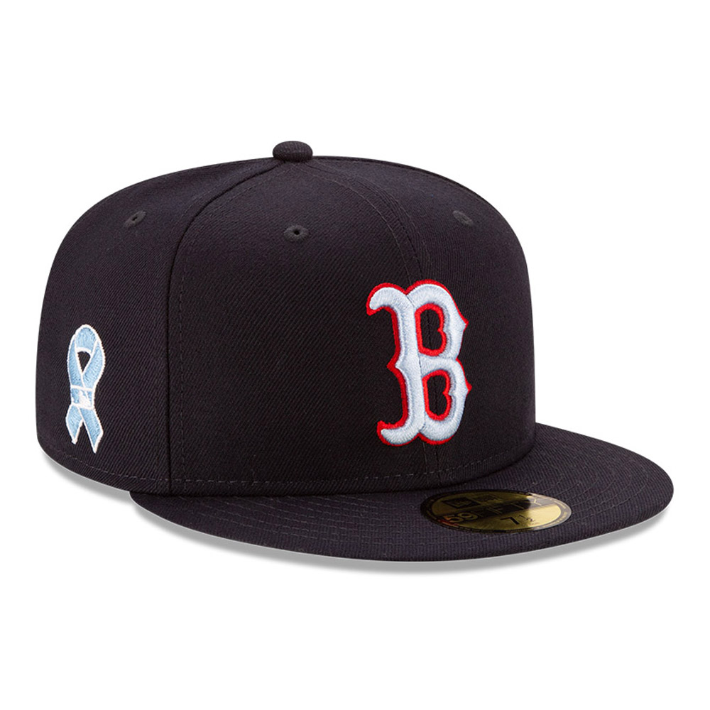 Boston Red Sox On Field Fathers Day Navy 59FIFTY Cap