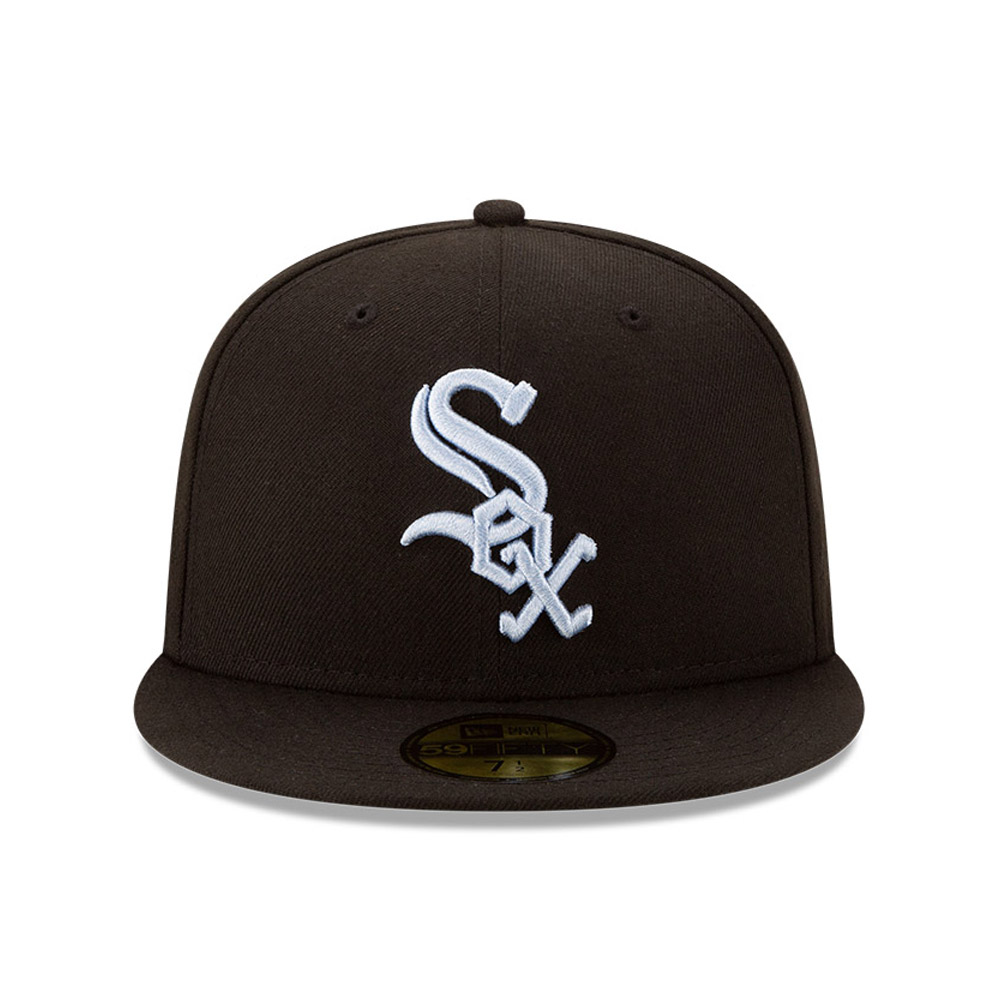 Chicago White Sox On Field Fathers Day Black 59FIFTY Cap