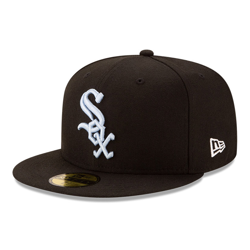 Chicago White Sox On Field Fathers Day Black 59FIFTY Cap