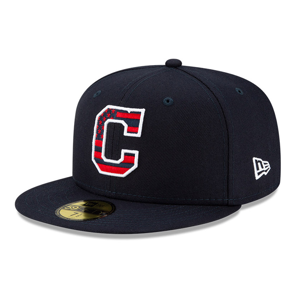 Cleveland Guardians MLB 4th July Navy 59FIFTY Cap