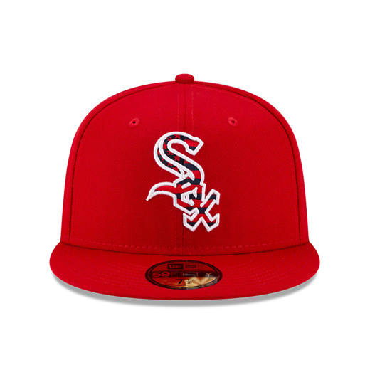 59FIFTY – Chicago White Sox – MLB 4th July – Kappe in Rot