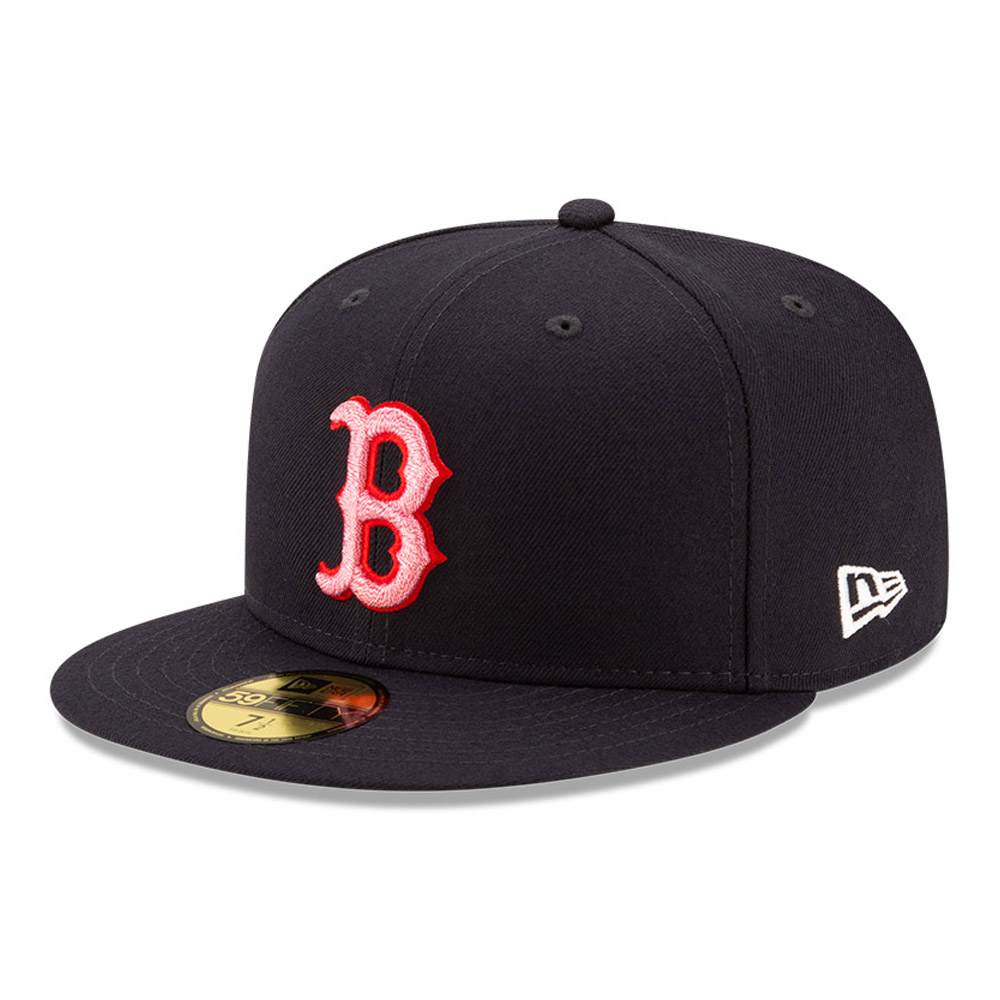 Boston Red Sox On Field Mothers Day Navy 59FIFTY Cap
