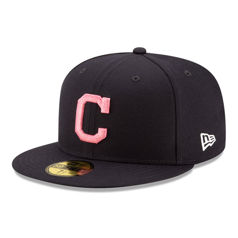 Cleveland Guardians On Field Mothers Day Navy 59FIFTY Cap
