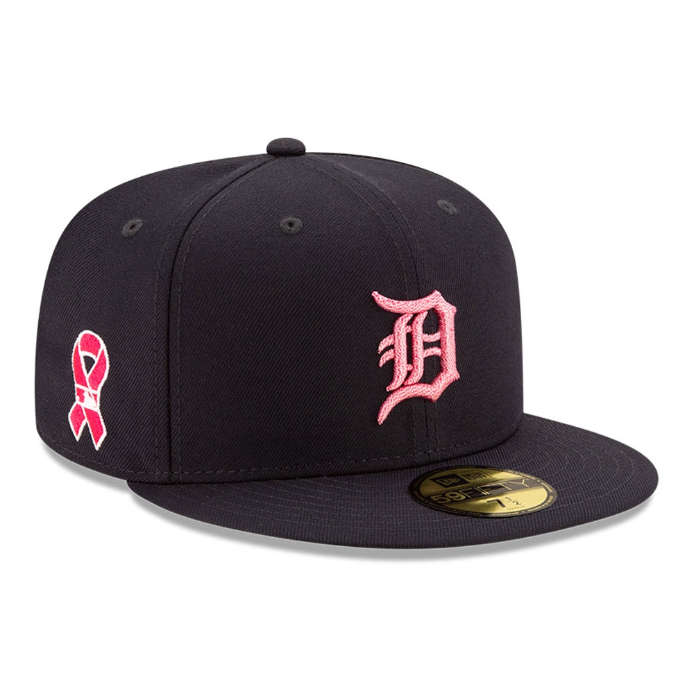 Detroit Tigers On Field Mothers Day Navy 59FIFTY Cap