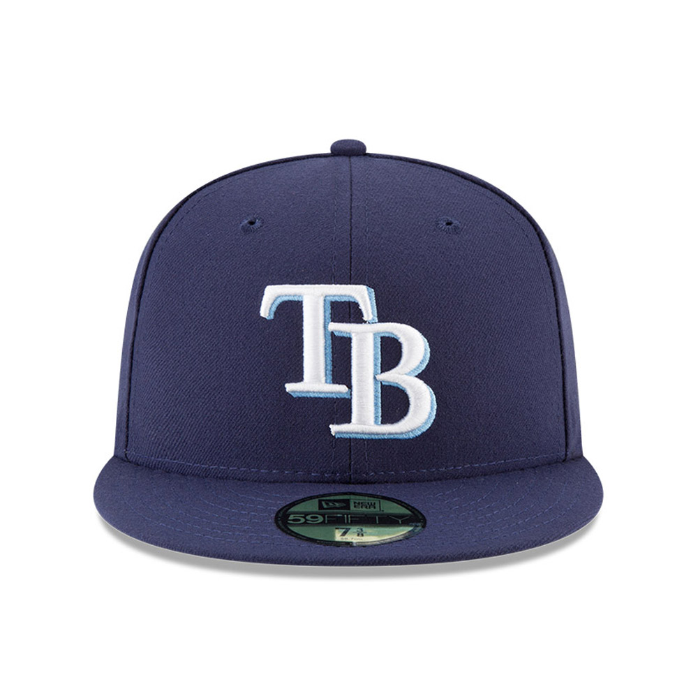 Tampa Bay Rays Authentic On-Field Game Navy 59FIFTY Cap