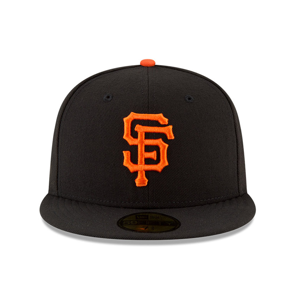 San Francisco Giants On Field Game Black 59FIFTY Cap