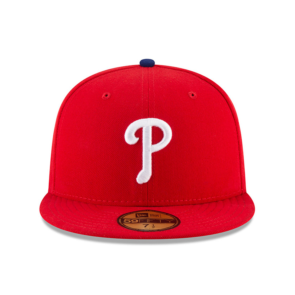 Philadelphia Phillies On Field Game Red 59FIFTY Cap