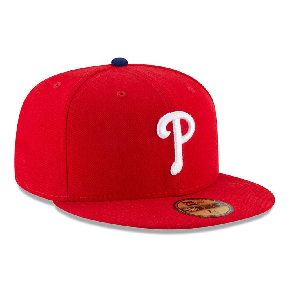 Philadelphia Phillies On Field Game Red 59FIFTY Cap