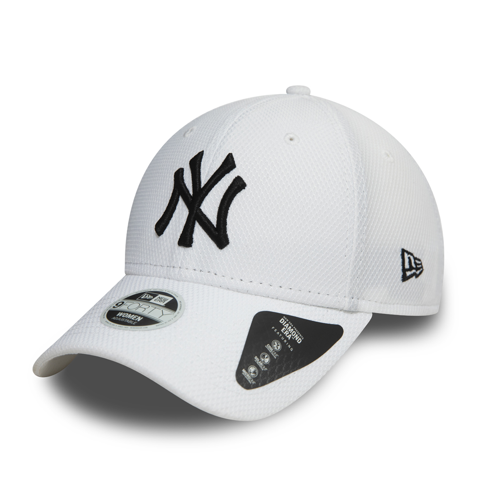 New York Yankees Diamond Era Womens White 9FORTY Cap