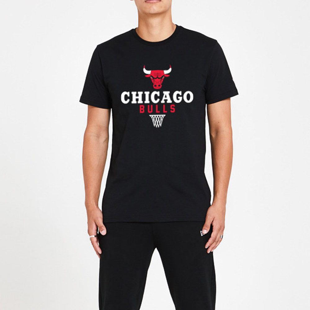 Chicago Bulls Basket Black T-Shirt