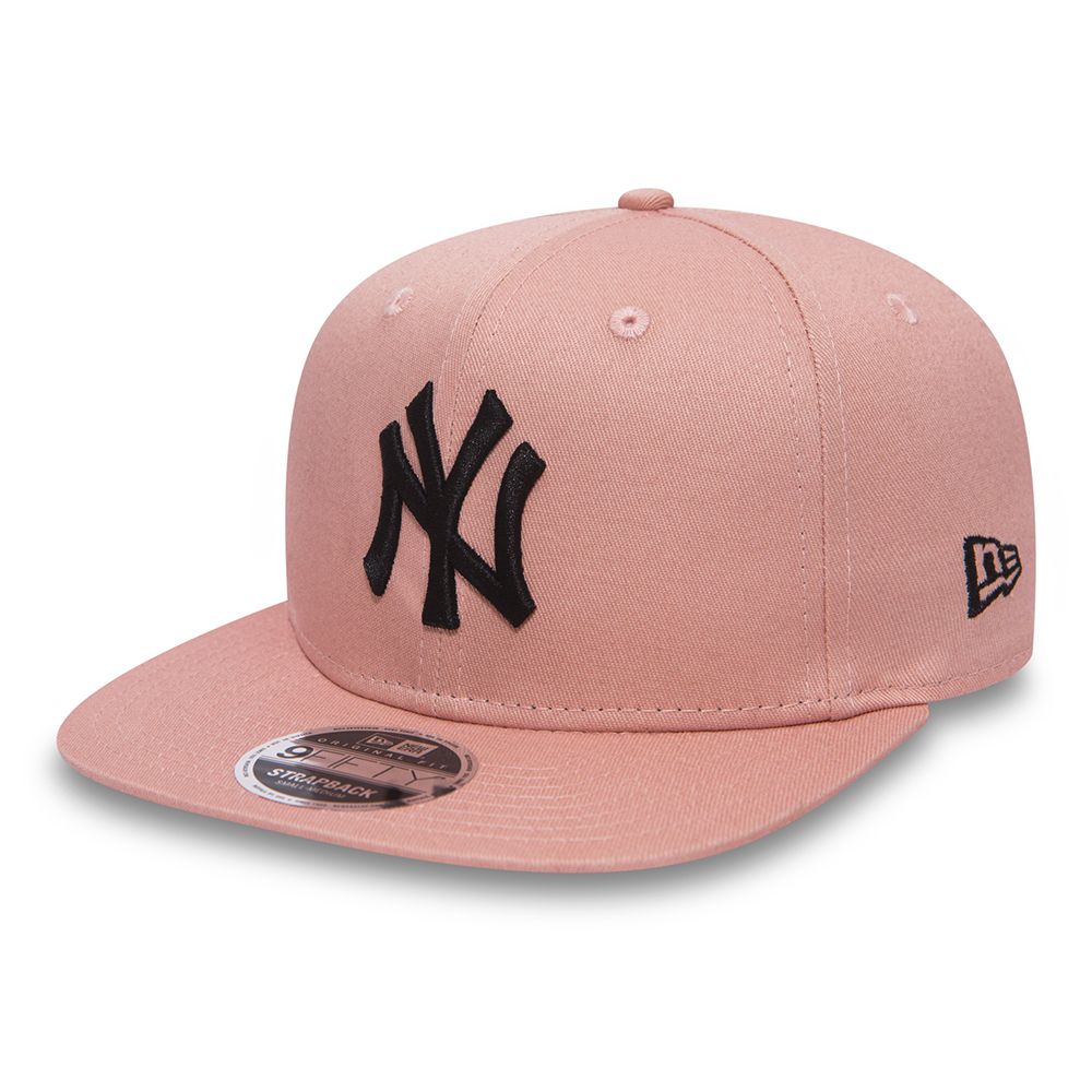 NY Yankees True Originators  9FIFTY Original Fit Pink Strapback