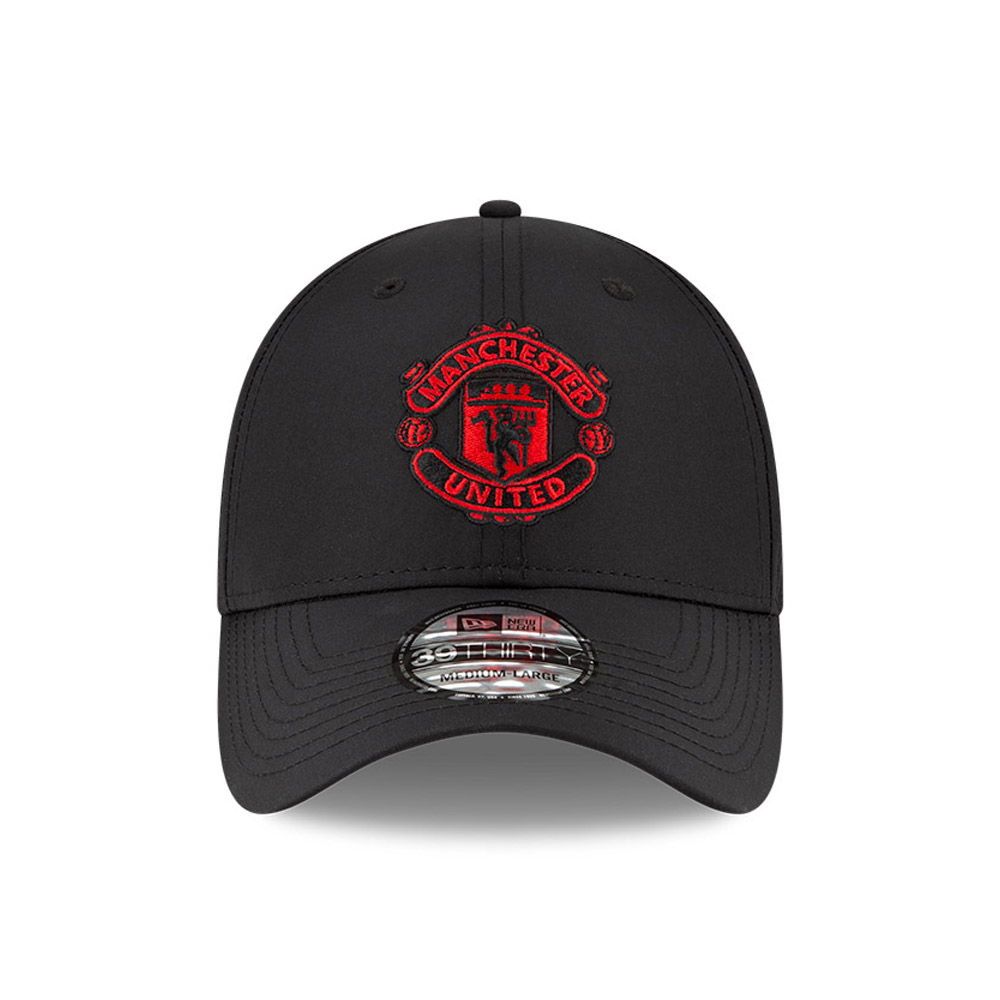 Manchester United Poly Black 39THIRTY Cap
